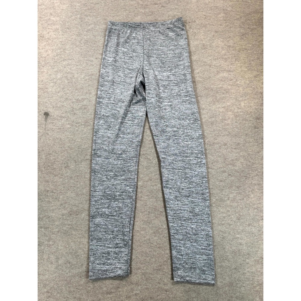 Womens Space Dye Ankle Leggings 24 Heather Gray Mid Rise Athleisure Workout